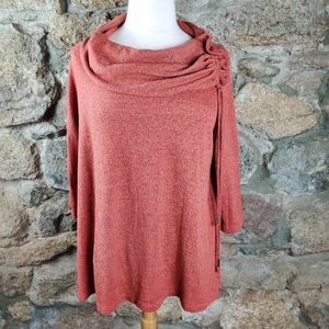 Ali Miles Cowl Neck Sweater XL